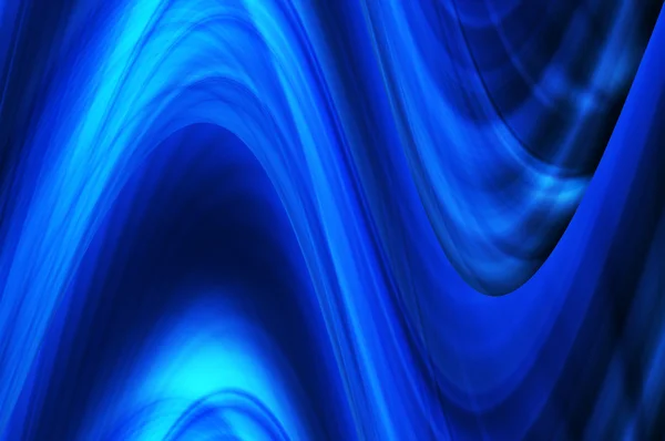 Astratto sfondo ondulato nei toni del blu — Foto Stock