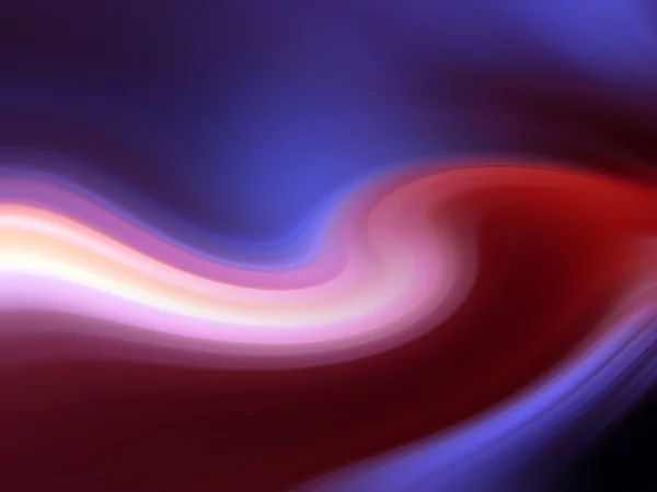 紫、ピンクとブルーの色調で抽象的な波状の背景 — ストック写真
