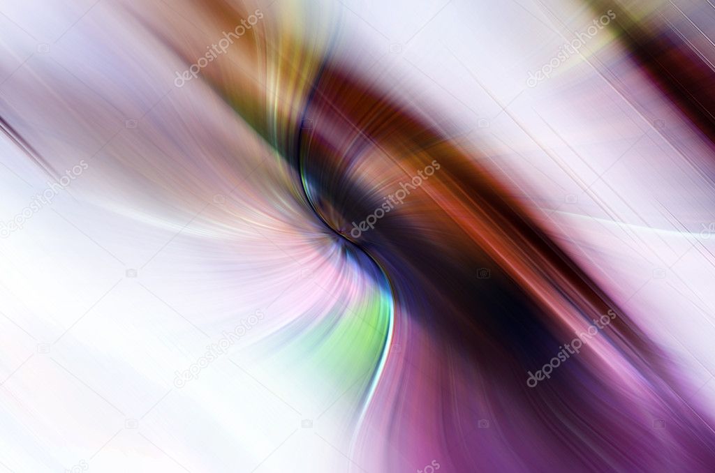 Abstract wavy background in purple, pink and green tones