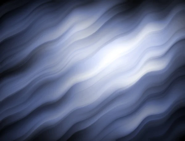 Abstrakt vågig bakgrund i blå toner — Stockfoto