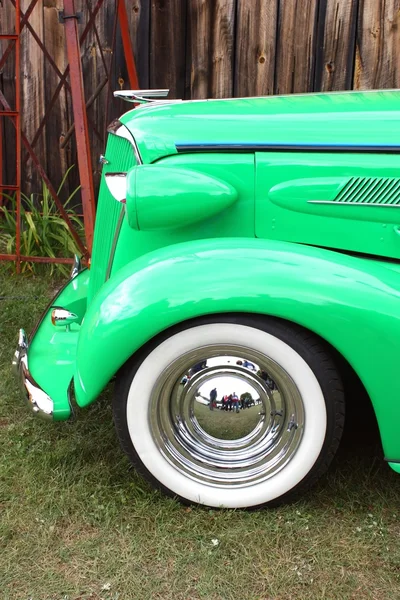 Closeup on vintage car — Stock Photo, Image
