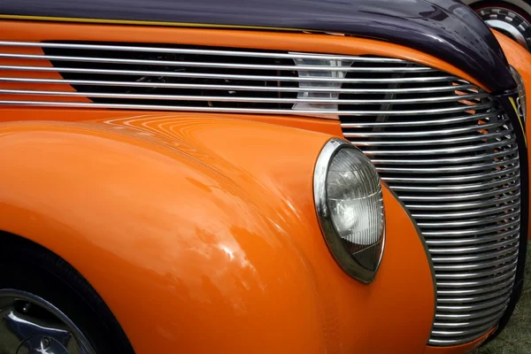 Closeup για vintage αυτοκίνητο Royalty Free Φωτογραφίες Αρχείου