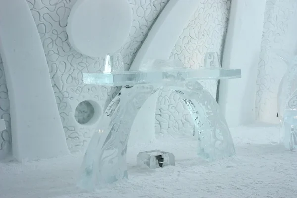 氷のホテル — ストック写真