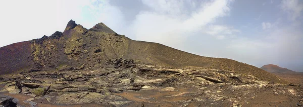 Vulcão em Timanfaya — Fotografia de Stock