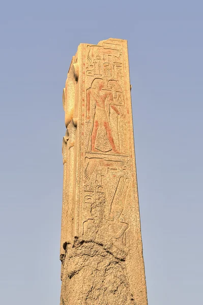 Obelisco em Karnak Temple — Fotografia de Stock