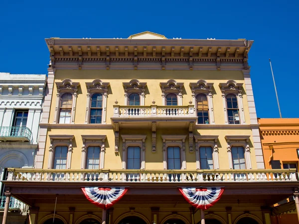 stock image Old Fashioned Exterior of a Vintage Building