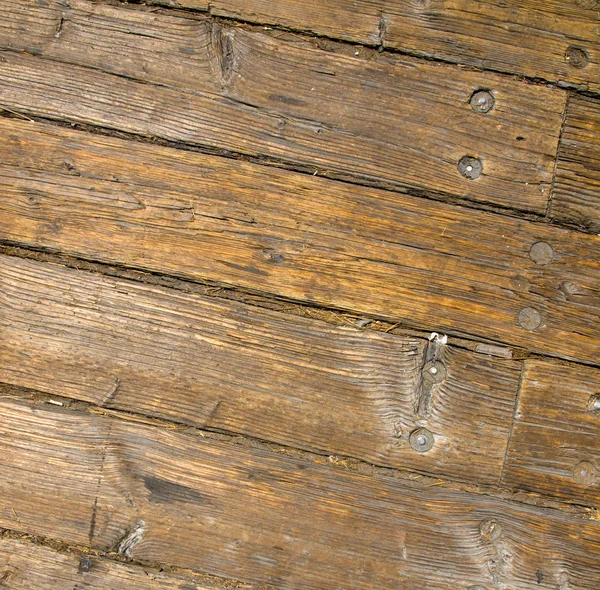 पुराने और मौसम लकड़ी के प्लैंक फ़्लोर बोर्ड — स्टॉक फ़ोटो, इमेज