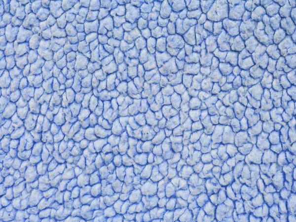 Vollrahmen Hintergrund eines blauen Lämmern Wollstoff — Stockfoto