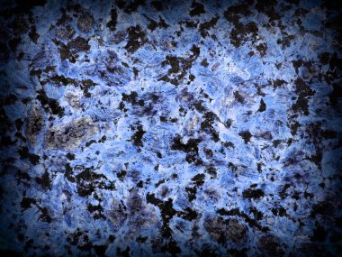 Black and Blue colored marble surface texture for background clipart