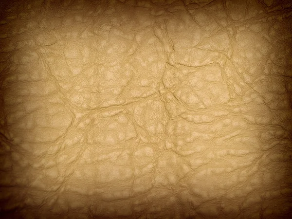 Кожаный фон Текстура коричневый и цвет загара — стоковое фото