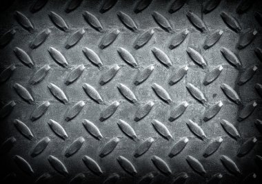 Diamond Gray Toned Metal Background Texture with Dark Edge clipart