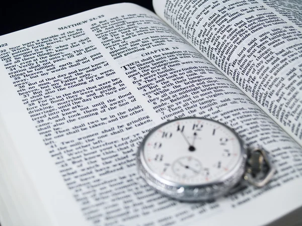 Versículo Bíblico Dia e Hora Desconhecidos — Fotografia de Stock