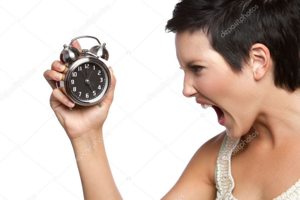 Alarm Clock Woman