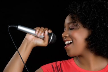 Microphone Singer clipart