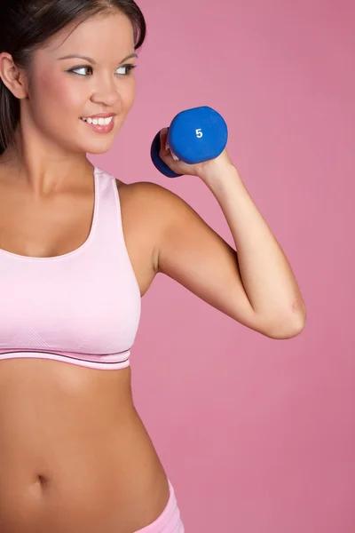 Uitoefening fitness vrouw — Stockfoto