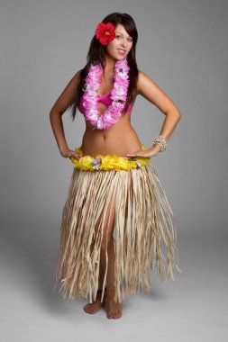 Hawaiian Hula Dancer clipart