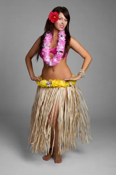 Hawaii hula táncosnő — Stock Fotó