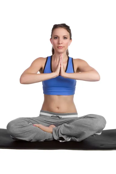 Chica de yoga — Foto de Stock