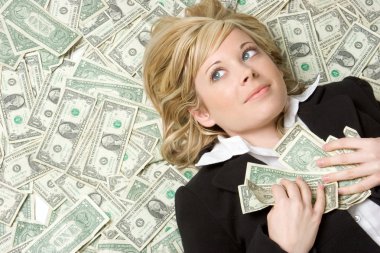 Money Woman clipart