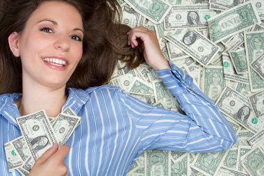 Money Woman clipart