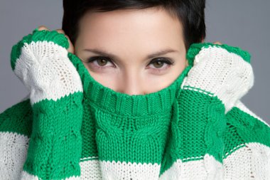 Sweater Woman clipart