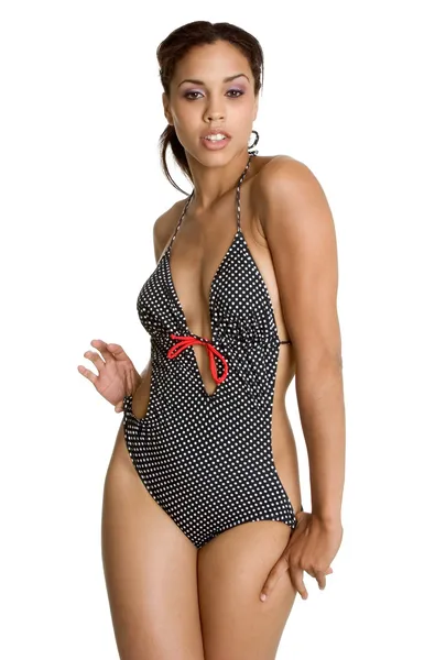 Kobieta kostium kąpielowy — Zdjęcie stockowe