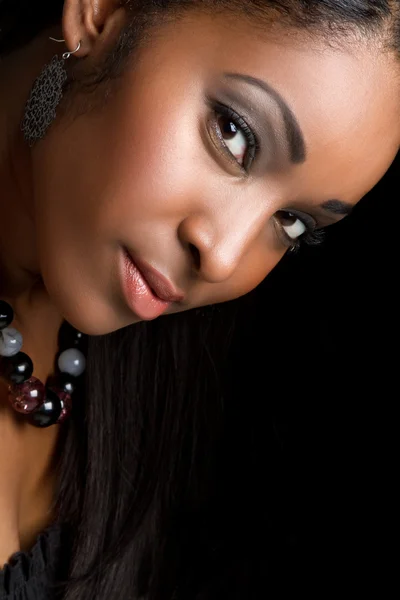 Donna afroamericana — Foto Stock