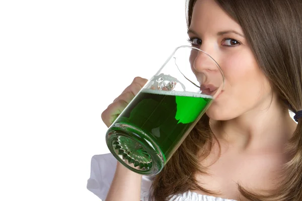 Groen bier — Stockfoto
