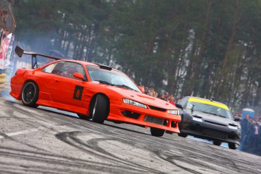 Drift competition clipart