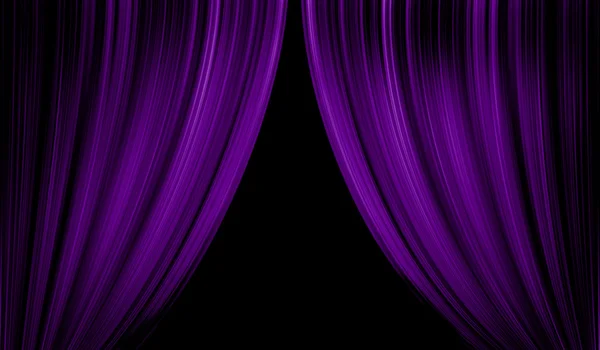 Theatre stage curtain — Stock Photo, Image