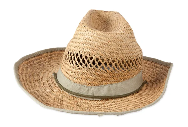 stock image Straw hat isolated on white