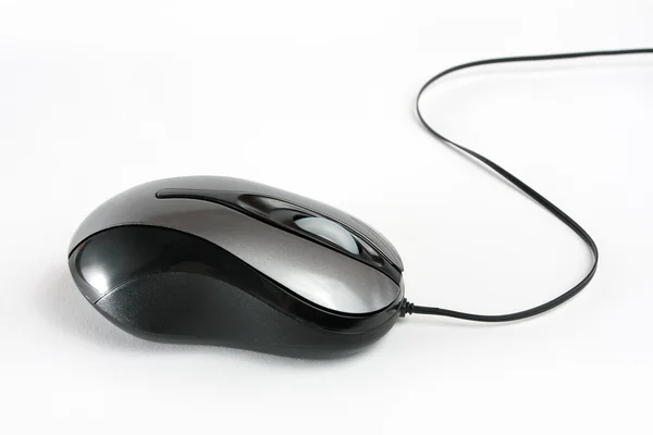 Mouse del computer isolato su bianco — Foto Stock