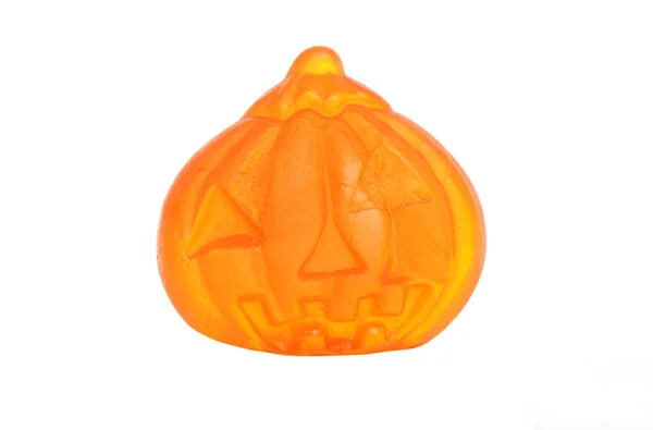 Gummi halloween pumpkin candy — Stock Photo, Image