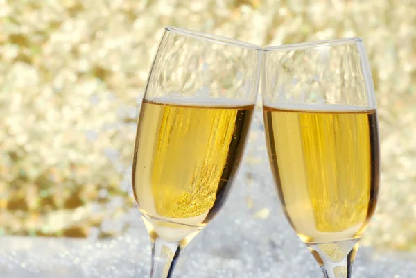 Celebração do champanhe — Fotografia de Stock