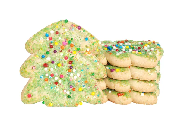 Julgran cookies — Stockfoto