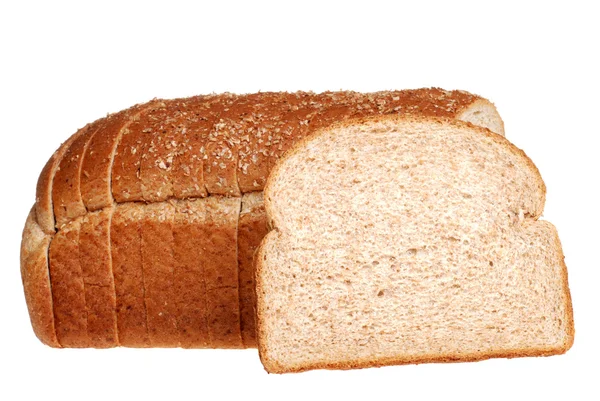 Öğütülmüş taş ekmek dilimlenmiş — Stok fotoğraf