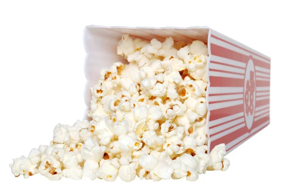 Popcorn rovesciati — Foto Stock