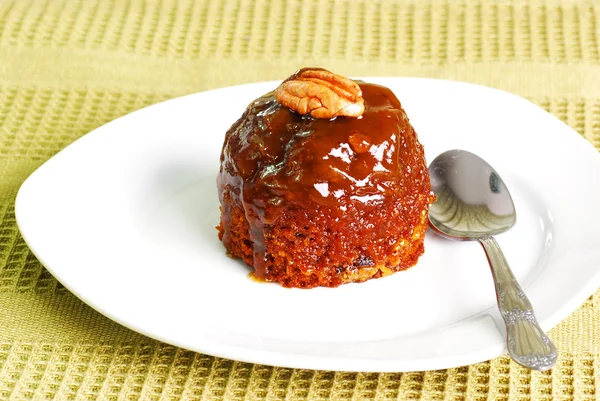 Toffee pudding — Stock Photo, Image
