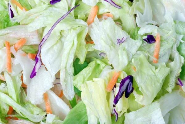 Fundo de salada jogado — Fotografia de Stock