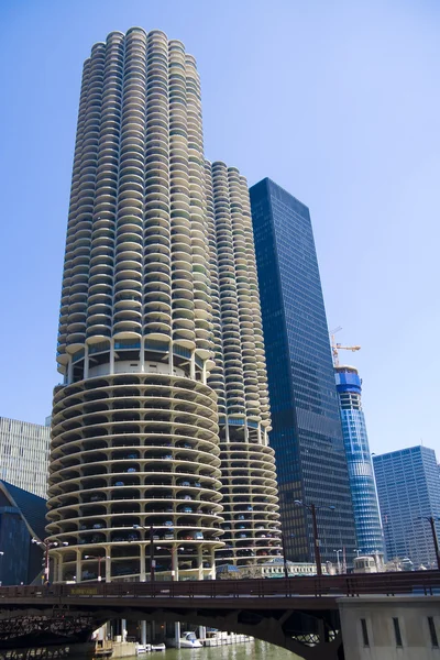 Condomínios de Chicago — Fotografia de Stock