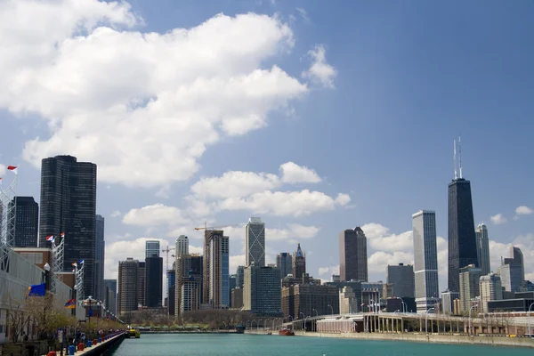 다운 타운 시카고 — 스톡 사진