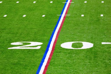 Twenty-yard line clipart