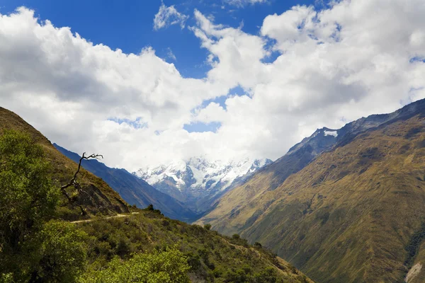 秘鲁的安第斯山 — 图库照片