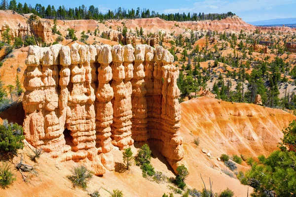 Bela Vista Bryce Canyon Utah Mostrando Formações Rochosas Únicas — Fotografia de Stock