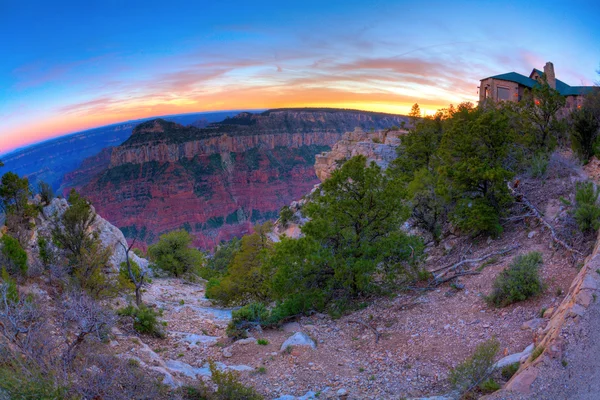 Grand canyon lodge — Fotografia de Stock