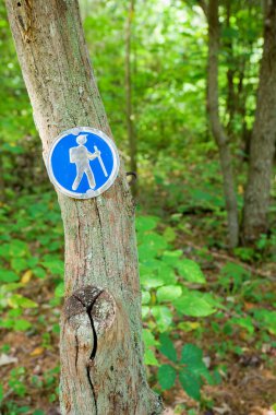 Hiking trail clipart