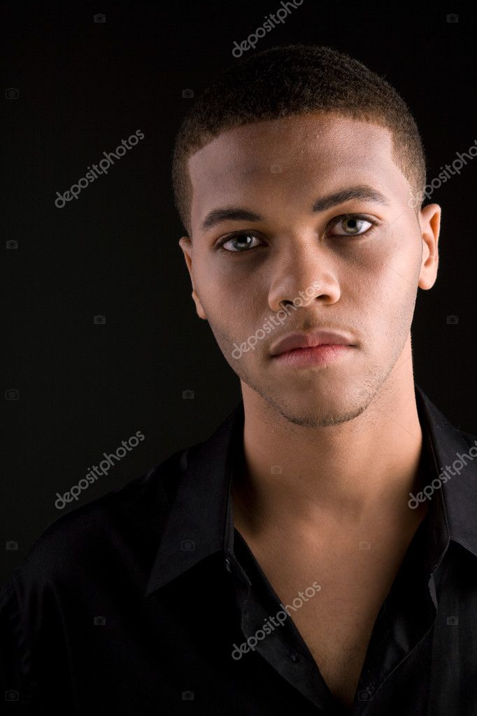 Handsome black man — Stock Photo © alexeys #5317605