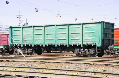 Railway vagon clipart