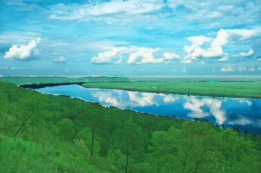 Rusya'nın nehir zee tahta karşı