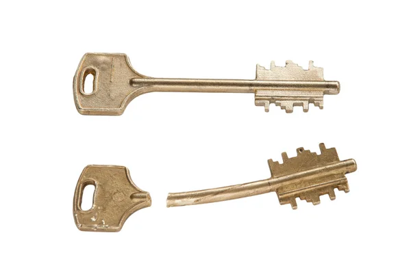 Σπασμένο κλειδί — Φωτογραφία Αρχείου